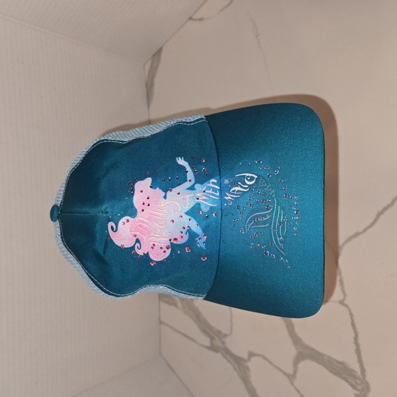 NWT Disney The Little Mermaid Ariel Baseball Cap Womens Anniversary Collection - Picture 3 of 9